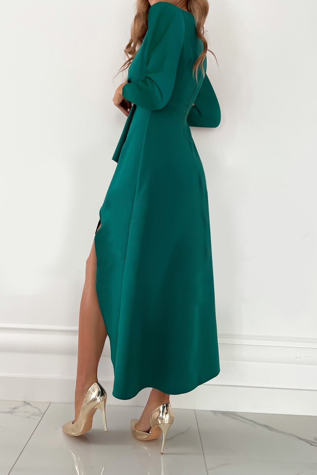 Lior™ | Elegant V-Neck Dress